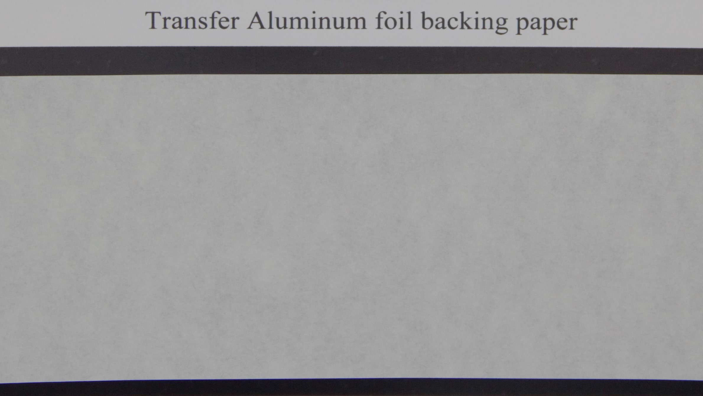 Aluminum Foil Paper